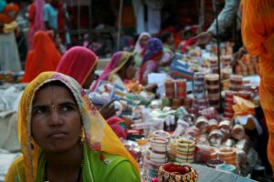 Sardar bazzar market place in jodhpur