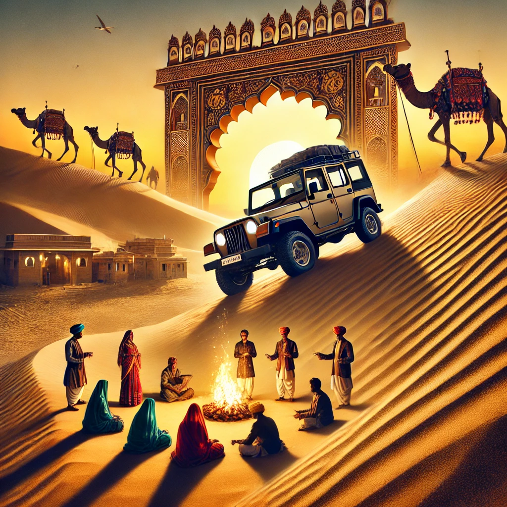 Jeep Safari in Jaisalmer