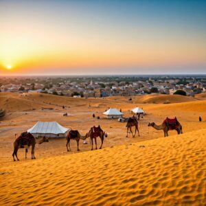 Jaisalmer desert camp package 
