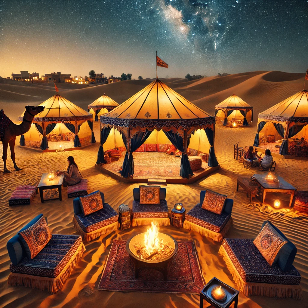 cheapest desert camp in Jaisalmer