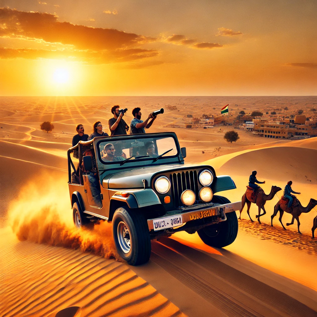 Jeep Safari in Jaisalmer