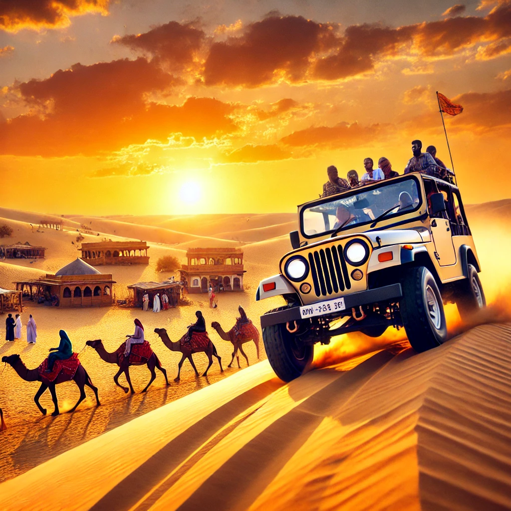 Jeep Safari in Jaisalmer