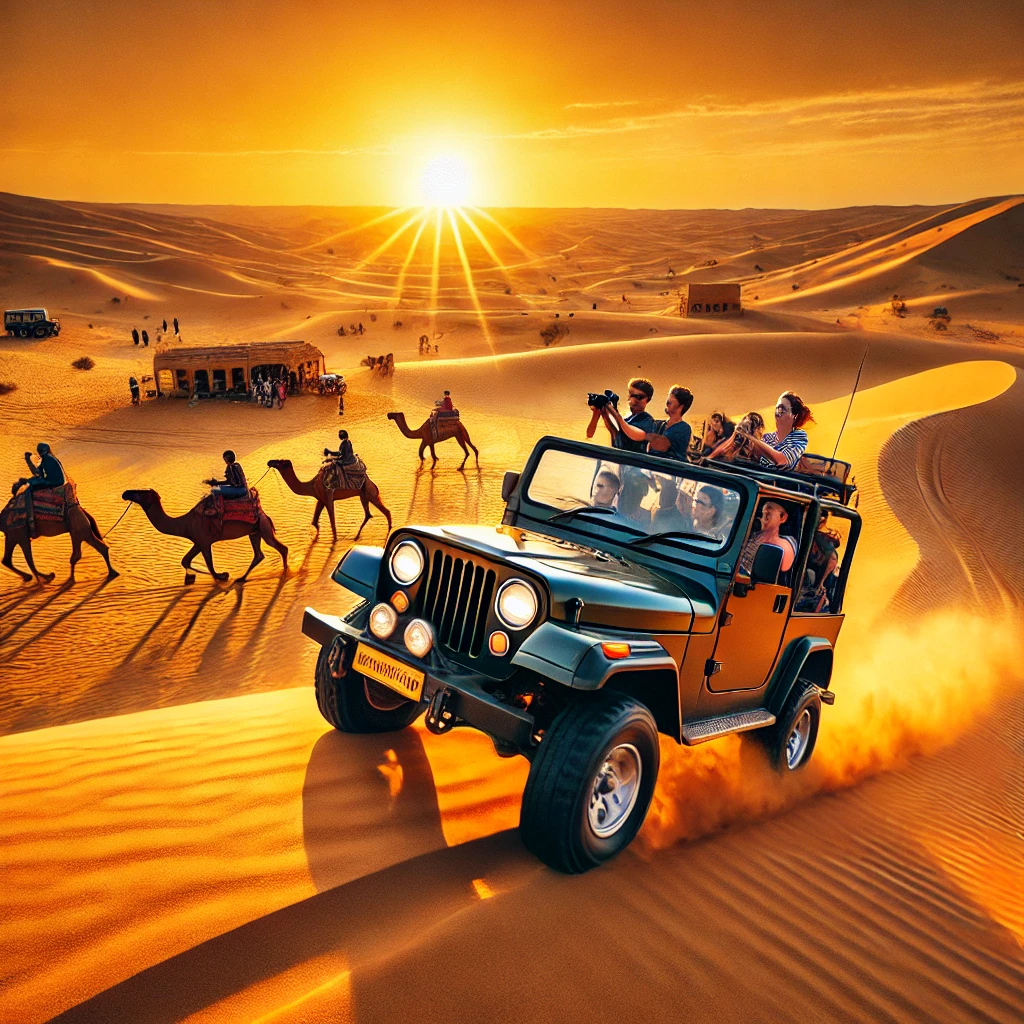 Jeep Safari in Jaisalmer