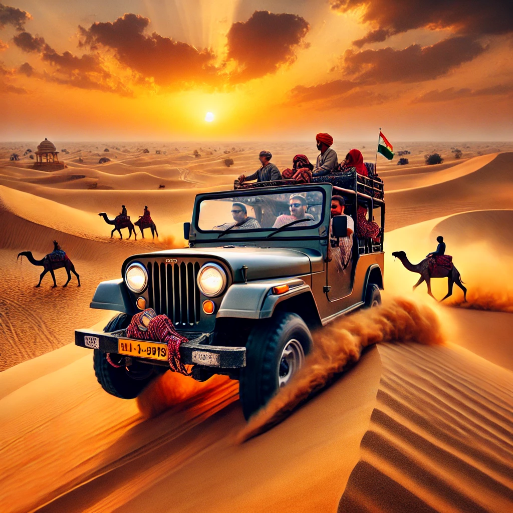 Jeep Safari in Jaisalmer