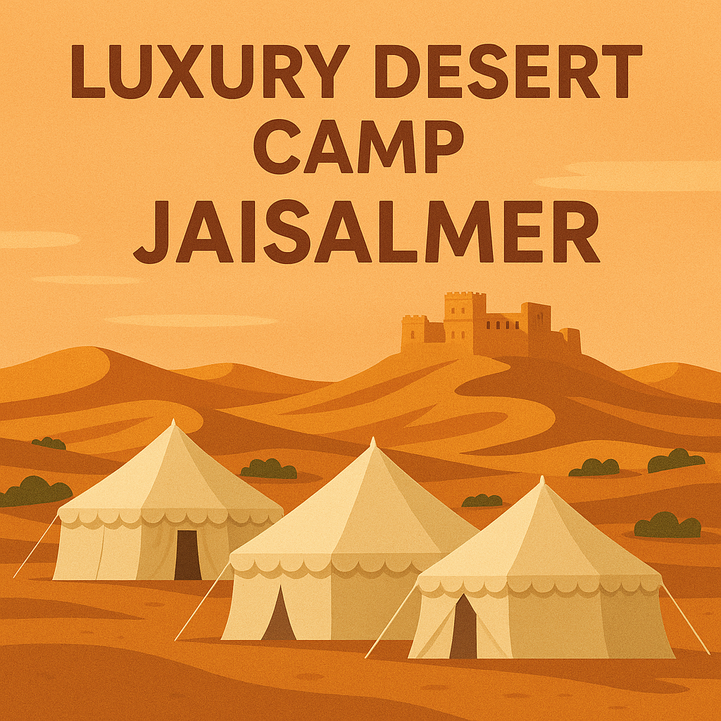 luxury desert camp in Jaisalmer
